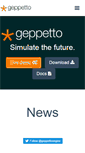 Mobile Screenshot of geppetto.org